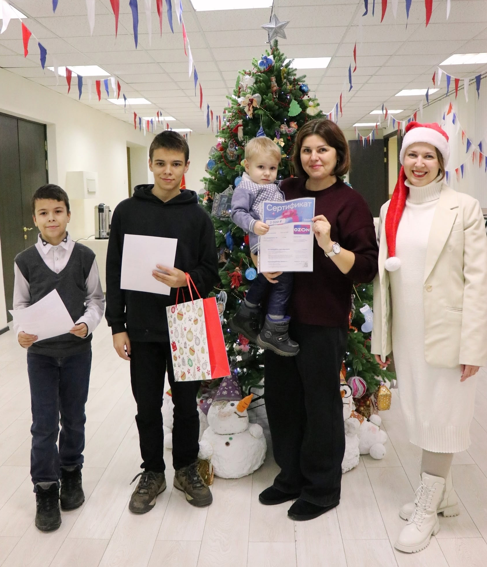 Компания«КОНСТРАКТОР РУС» поучаствовала в благотворительной акции «Ёлка желаний»